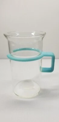 1 BODUM Bistro Azul Claro Star Trek Mango Taza de Vidrio Café Espresso Taza de Té Foto 1 de 4