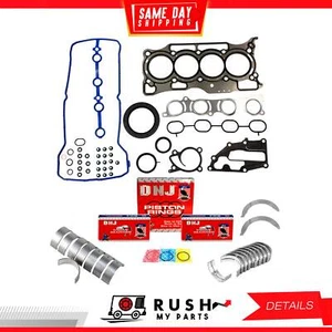 Juego completo de juntas de motor 12-16 anillos de rodamiento para Nissan Versa 1,6 L DOHC DNJ RRK675 - Imagen 1 de 6