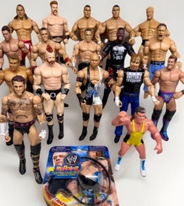 JAKKS Mattel WWE Wrestling Action Figure Lot 1999-2014 Cena CM Punk Sheamus ++ - Picture 1 of 9