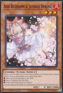 1X NM Ash Blossom & Joyous Spring - SDWD-EN017 - Common - yugioh - Picture 1 of 1