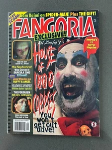 Fangoria Issue 199 January 2001 House of 1000 Corpses - Rob Zombie - Sam Raimi - Picture 1 of 8