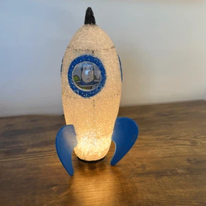 Disney Pixar Toy Story Buzz Lightyear Table Night Light Rocket Spaceship Lamp - Picture 1 of 8
