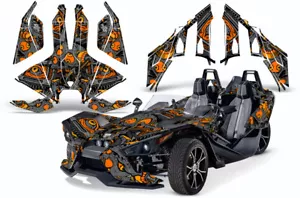 Roadster Graphics Kit Decal For Polaris Slingshot SL 2015-2023 TUNE IN OR - Foto 1 di 2