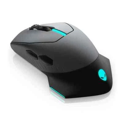 Alienware Wired/Wireless Gaming Mouse - AW610M - Dark Side Of The Moon - Image 1 of 4