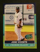 2019 Grandstand, Lynchburg Hillcats - JOSE VICENTE - Dominican Republic