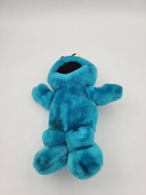 复古 Tyco Tickle Me Cookie Monster 1996 芝麻填充谈话和奶昔  — 第 1/4 张图片