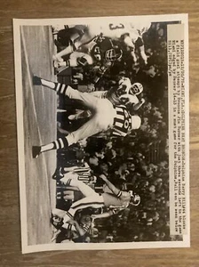 Miami Dolphins Barry Hill vs Denver Broncos Jim Turner Type 1 8x10 Photo 1975 - Picture 1 of 2
