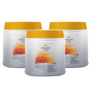 Leisure Time pH Balance Plus 3lb Rebalance pH Levels in Hot Tub & Spa Water 3pk - Picture 1 of 1