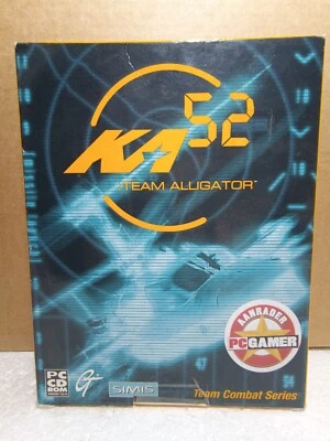 KA 52 Team Alligator PC Big Box, NEW! CIB, RARE - Vintage - RETRO! - Image 1 of 4
