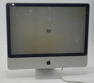 24" Apple iMac All-In-One Intel C2D A1225 4GB Ram NO HDD PARTS/REPAIR ONLY - Image 1 of 4