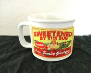 Taza coleccionable de sopa Houston Harvest-Retro Campbells-2005-3,5" de alto - Imagen 1 de 7