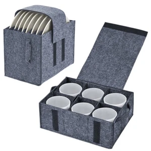 Caravan Plate Holder For Motorhome.Campervan Boat Cupboard Tableware Storage Bag - Picture 1 of 22