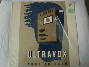 ULTRAVOX RAGE IN EDEN VINYL LP 1981 CHRYSALIS RECORDS THE VOICE, THE THIN WALL - Picture 1 of 3