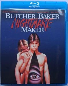 Butcher, Baker, Nightmare Maker Blu-ray, 1981 AKA Night Warning Reversible Art - Imagen 1 de 5