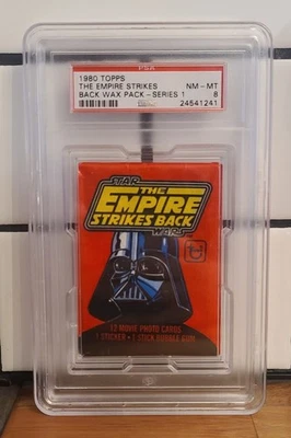 1980 Topps Star Wars Empire Strikes Back Wax Pack; PSA 8 - Image 1 of 2