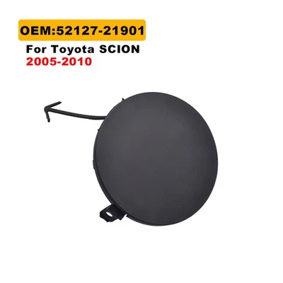 Cubierta de parachoques de gancho de remolque delantero negro 52127-21902 para Scion TC 2005 2006 2007-2010 Foto 1 de 4