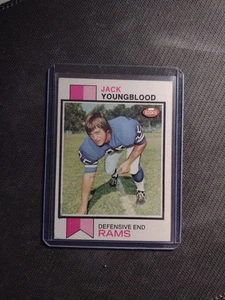 1973 Topps #343 Jack Youngblood Rookie Los Angeles Rams HOF Ex Read - Picture 1 of 3