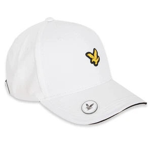Lyle & Scott Hombre Marcador de Bolas Gorra de Golf - Blanco - Talla Única - Imagen 1 de 3