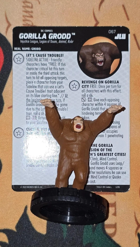 HEROCLIX GORILLA GROOD 067 Foto 1 de 1