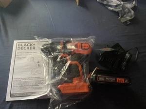 Black+Decker 20V Max Akku-Bohrschrauber - 3/8 Zoll - LED-Licht (LDX120C) - Bild 1 von 3