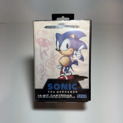 Sonic the Hedgehog Sega Mega Drive Game Tested & Working - Image 1 of 4