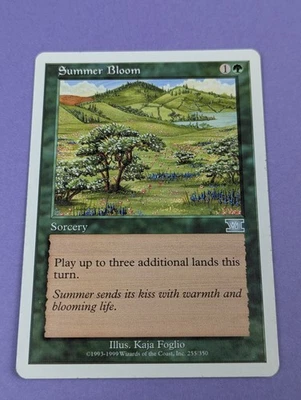 MTG Magic: Classic Sixth Edition: Summer Bloom #255/350 Uncommon - NM - Image 1 of 2