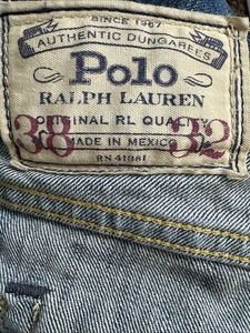 Jeans Polo Ralph Lauren uomo taglia 38x32 #41381 Hampton dritto - Foto 1 di 14