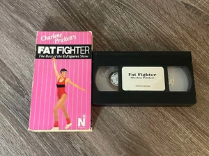 CHARLENE PRICKETT'S FAT FIGHTER THE BEST IF THE IT FIGURES SHOW VHS WORKOUT TAPE - Picture 1 of 2