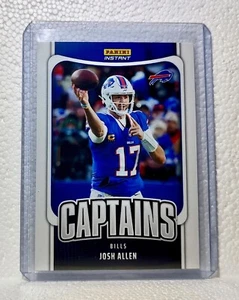 Josh Allen 2023 Panini NFL Captain #4 Football Card Buffalo Bills 1/331 - Bild 1 von 2