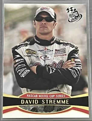 2007 Press Pass Gold 🏎 #G32 DAVID STREMME 🏁 NASCAR 🏁 Free Shipping - Image 1 of 2