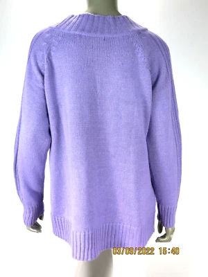 Suéter Pullover Grueso JASON MAXWELL TALLA XL NUEVO SIN ETIQUETAS 100% Acrílico Lila Púrpura Foto 1 de 4