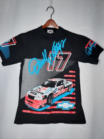 NASCAR Darrel Waltrip Racing T-shirt Vintage Size Medium Made in U.S.A Cover