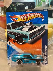 Hot Wheels Hw Rendimiento '11 Plymouth Duster Thruster En Verde Linterna Tarjeta - Imagen 1 de 1