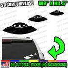 UFO Flying Saucers Invasion Funny Car Window Decal Bumper Sticker Area51 JDM 171