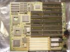 386 AT motherboard ISA SIMM 128 kb cache CR2032 M321 2.2 working.