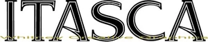 ITASCA RV LOGO Lettering decal Graphic for RV ANY COLOR letters 23.5"X5" - Picture 1 of 1