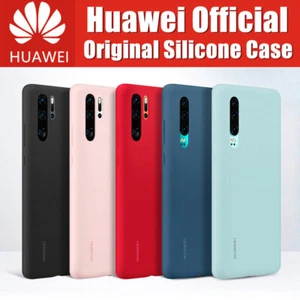 Original Official GENUINE HUAWEI P30/P30 Pro Silicone Back Shockproof Case Cover - Picture 1 of 17