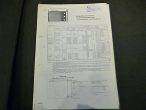 Original service manual wiring diagram Körting Luxembourg 295/25 - Picture 1 of 1