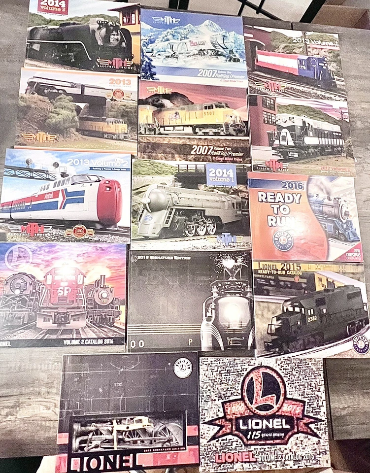 MTH Electric Train Catalogs Lot Of 14 (2007-2013) - Image 1 of 4