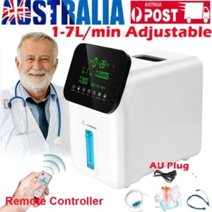 1-7L/min Adjustable Oxygen-Concentrator-Machine 30%-90% Purity AU plug 220V - Picture 1 of 14