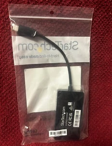 StarTech Travel A/V Adapter: 3-in-1 USB-C to VGA, HDMI or DVI - BRAND NEW - Bild 1 von 7