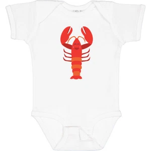Inktastic Lobster Cute Ocean Creature Baby Bodysuit Sea Animal Funny One-piece - Picture 1 of 13