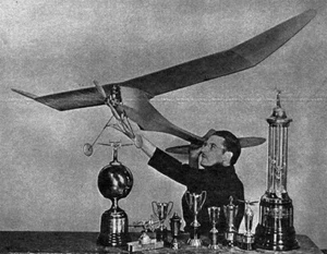 Model Airplane Plans (FF): Nostalgic WESTERNER 86" Class 'C' by Don Foote (1941) - Picture 1 of 5