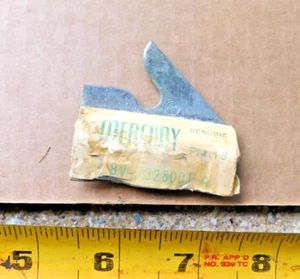 NOS QUARTER PANEL WHEEL OPENING COVER FRONT BRACKET 1955 MERCURY CARS 55 LH - Picture 1 of 2