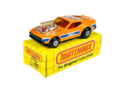 Matchbox Superfast MB60 Good Vibrations Piston Popper - w/Yellow Grid Box - Image 1 of 4