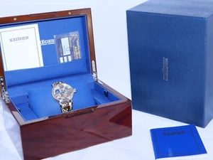 KRIEGER SKELETON K7007 stainless steel Watch. Limited Edition 395 / 2000. BOXED - Picture 1 of 20