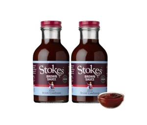 Two Pack of Stokes Real Brown Sauce 320g - Great Taste Award Winner! - Picture 1 of 2