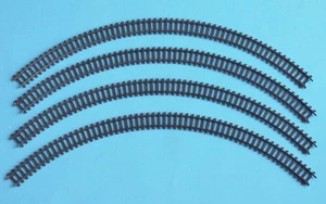 ARNOLD TRACK N GAUGE HN 8004 x 4 CURVE R1 = 192 mm ARC 90° 4 MAKE A CIRCLE - Picture 1 of 1
