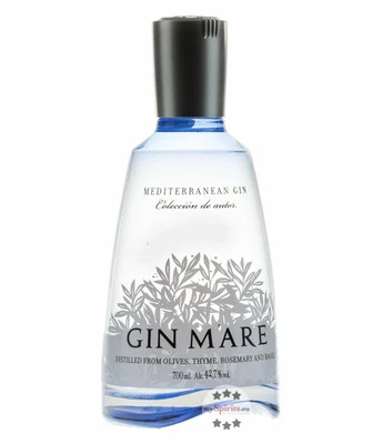 Gin Mare Mediterranean Gin / 42,7 % vol. / 0,7 Liter-Flasche - Bild 1 von 3