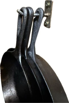 Colgador de sartén/olla de hierro fundido de cocina  Foto 1 de 2